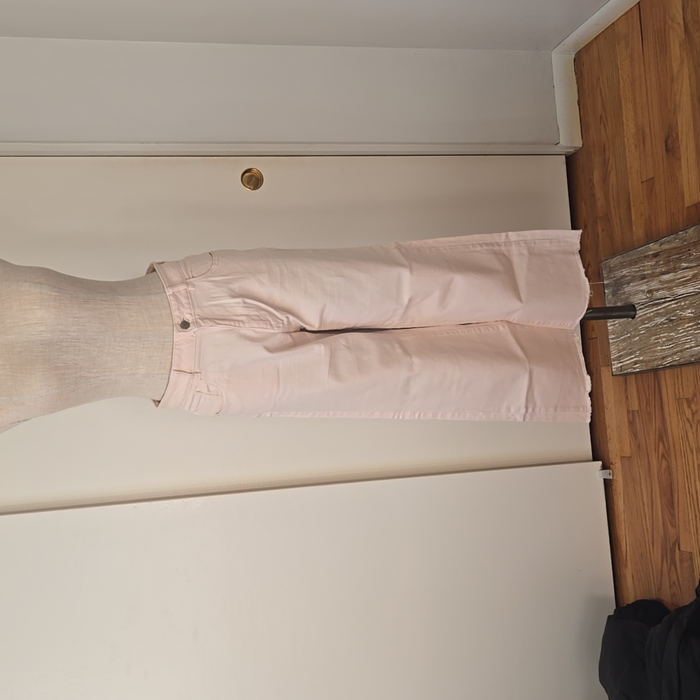 DL1961 Blush Pink Wide Leg Jeans